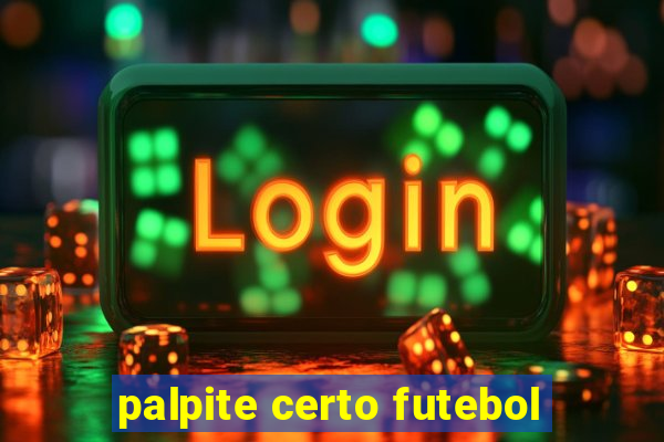 palpite certo futebol